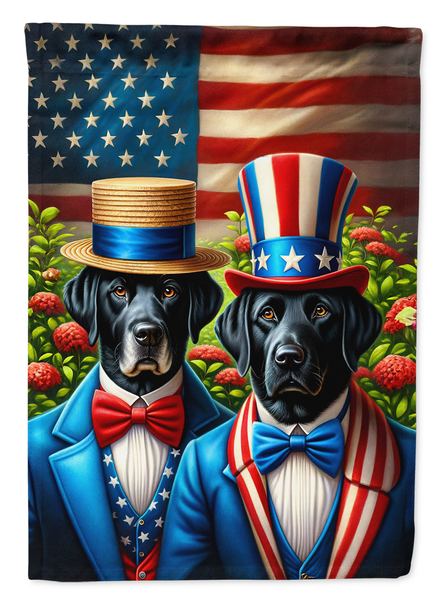 All American Labrador Retriever House Flag - Darktower Media