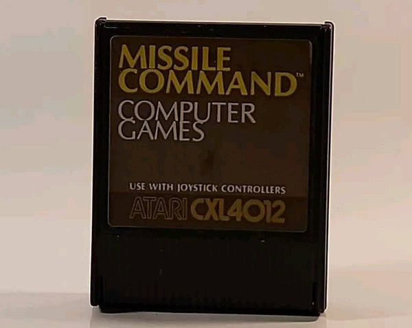 Atari Missile Command™ CXL4012 Computer Game Cartridge VG Cartridge Only - Darktower Media