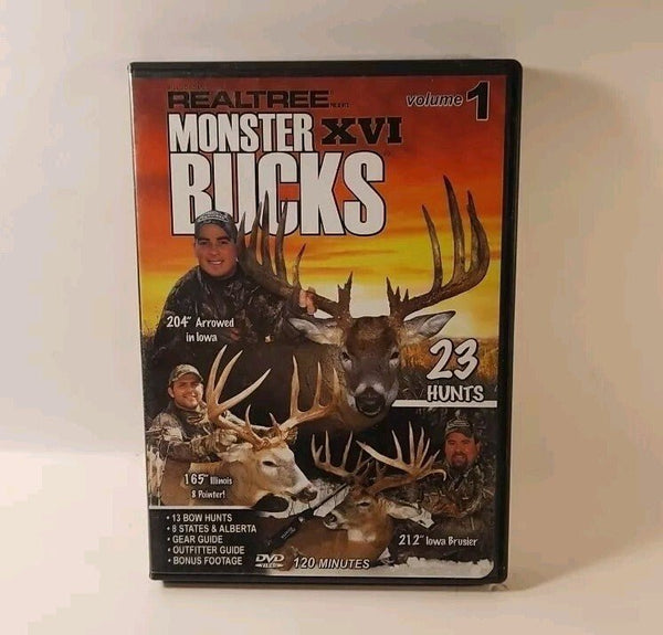 Bill Jordans Realtree Monster Bucks XVI 16 Volume 1 Hunting (DVD) - Darktower Media