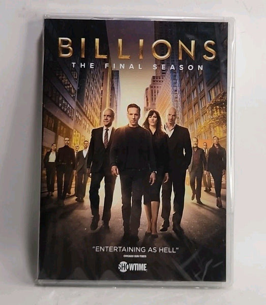 Billions: The Final Season (DVD, 2024, 4 - Disc) Paul Giamatti Showtime USA 5051 - Darktower Media