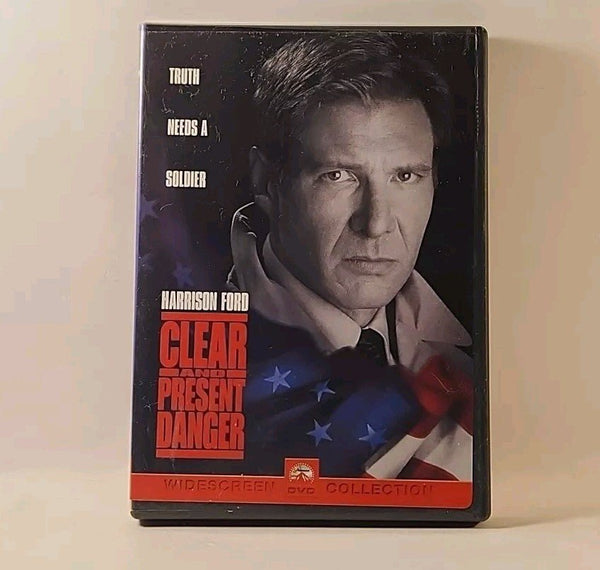 Clear and Present Danger (DVD, 2002, Checkpoint) Paramount USA with insert - Darktower Media