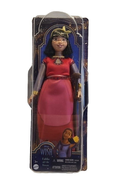 Disney Wish Dahlia of Rosas Doll and Accessories, Posable Fashion Doll 12
