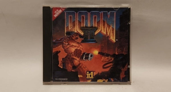 DOOM II 2 1994 MAC, Vintage Video Game Disc ID USA - Darktower Media