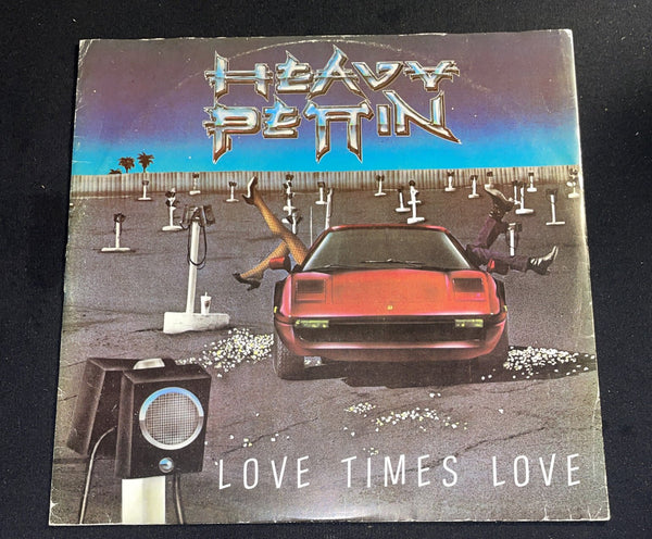 HEAVY PETTIN Love Times Love 12” Vinyl Single 1984 Polydor Uk Vg/Vg+ Brian May - Darktower Media