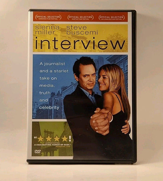 Interview (DVD 2007) Steve Buscemi Sony USA w1s2 1204 - Darktower Media
