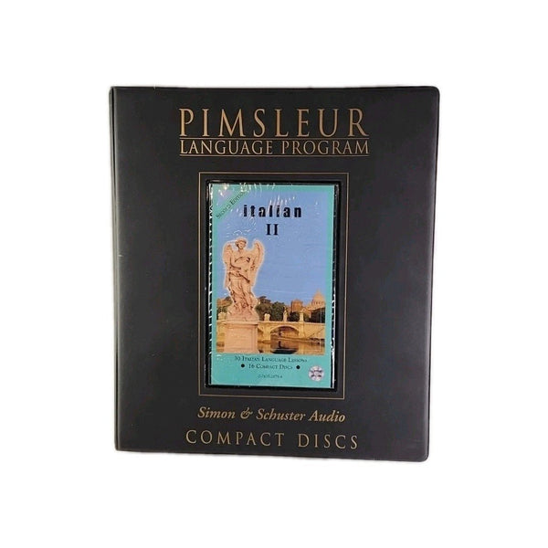 Italian II: Pimsleur Comprehensive (Pimsleur CD Series) (1999 16 Cd set) AB 002 - Darktower Media