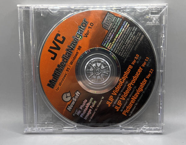 JVC Multi Media Navigator Ver v1.0 CD - ROM, WIN 95&98 Video Capture Producer Navi - Darktower Media