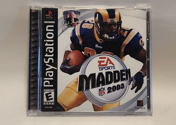 Madden NFL 2003 (Sony PlayStation 1, 2002) Complete Tested w1 3632 - Darktower Media