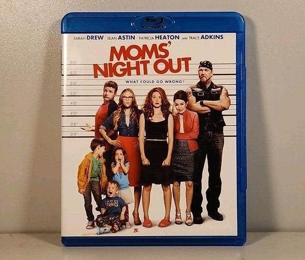 Mom's Night Out (Blu - ray, 2014) Sony Pictures USA with insert/code w1s3 2182 - Darktower Media
