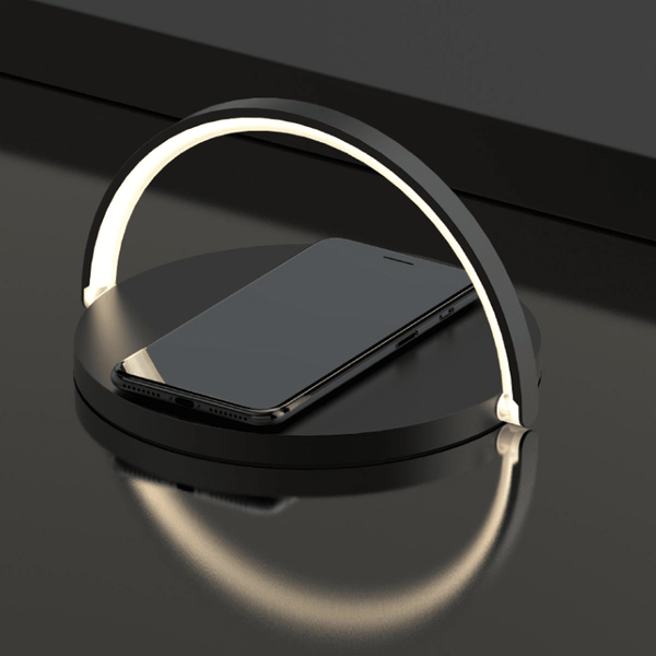 Moonlit Soft Glow LED Light, Wireless Phone Charger And Stand - Darktower Media