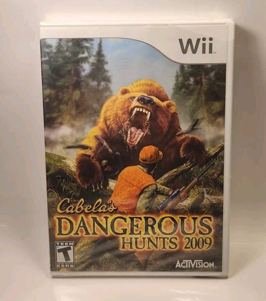 Nintendo Wii 2008 Cabela's Dangerous Hunts 2009 Hunting Video Game - r1s8 839 - Darktower Media