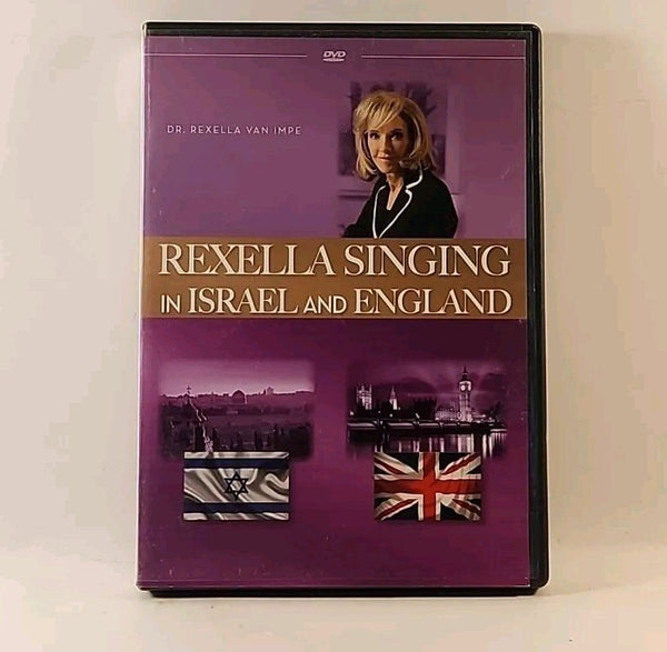Rexella Singing in Israel and England (DVD, 2017) Van Impe USA r1s3 416 - Darktower Media