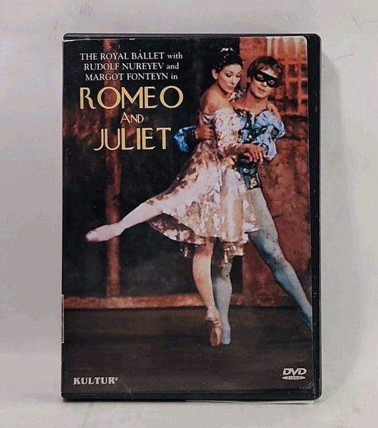ROMEO AND JULIET - Royal Ballet DVD w/insert - R. Nureyev, M. Fonteyn USA 5087 - Darktower Media