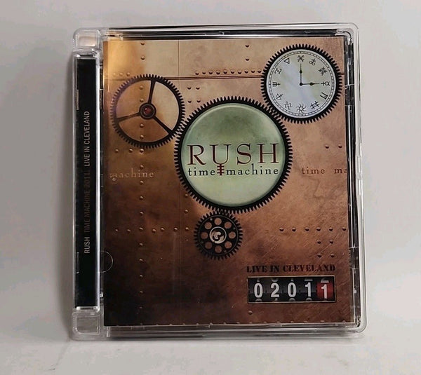 RUSH - Time Machine 2011: Live in Cleveland (DVD, 2011) Anthem USA 5144 - Darktower Media