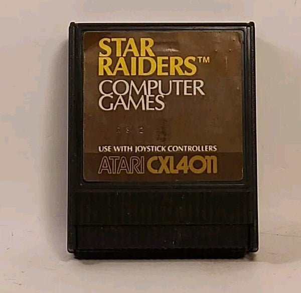 Star Raiders Atari CXL4011 video game. Cartridge only, tested EUC r1s4 553 - Darktower Media