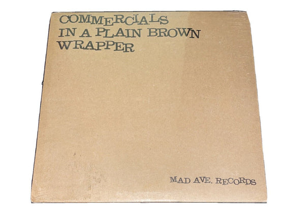 The Commercials - In A Plain Brown Wrapper Vinyl Record Lp Mad Ave Recs New r128 - Darktower Media