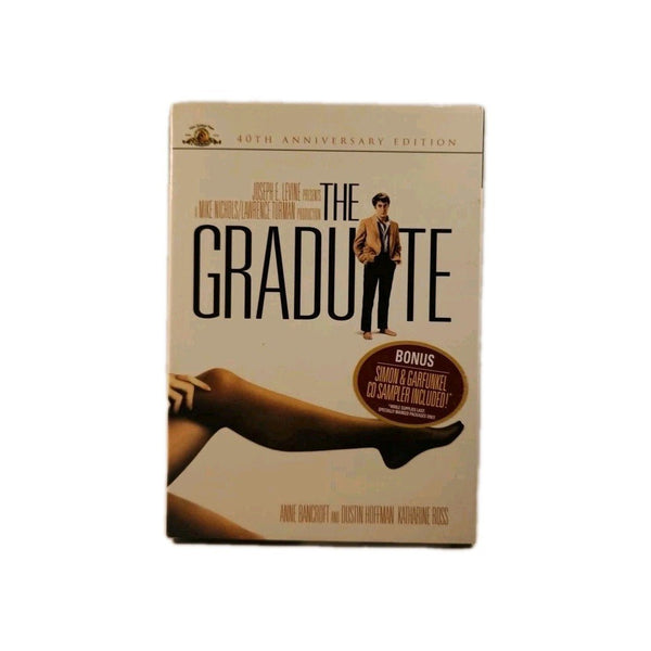 The Graduate DVD Movie w/Slipcover & Bonus CD 40th Anniversary USA w1 3654 - Darktower Media