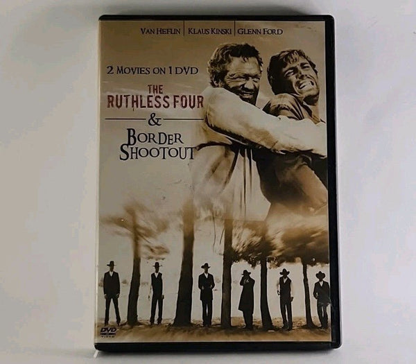 The Ruthless Four / Border Shootout (DVD, 2007) Direct Source Canada w1 4341 - Darktower Media