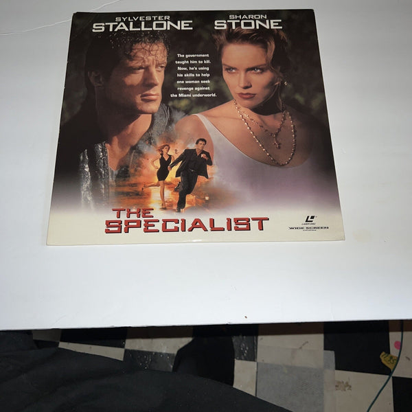 The Specialist (Widescreen Edition Laserdisc, 1995) Sylvester Stallone Vg - Darktower Media