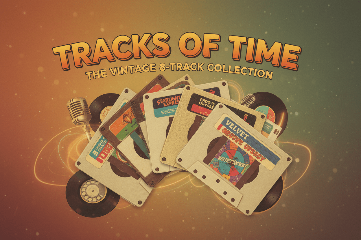 8 track tapes - Darktower Media