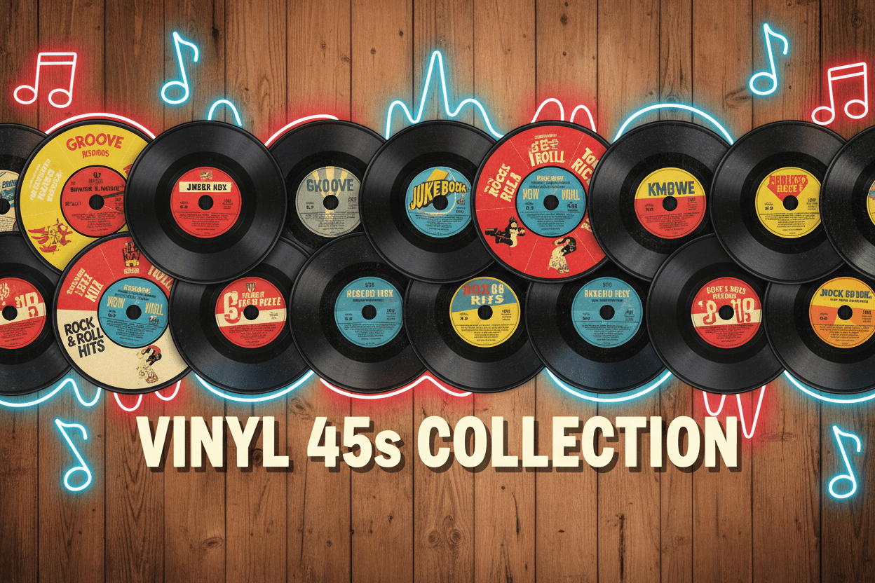 Vinyl Records 45s - Darktower Media