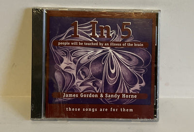 1 in 5 - James Gordon & Sandy Horne (The Spoons) CD Pipe Street Records Canada