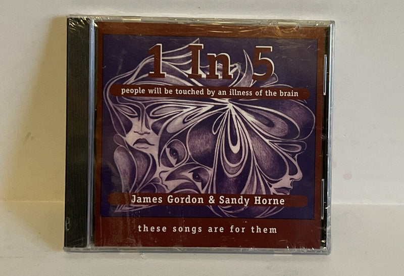 1 in 5 - James Gordon & Sandy Horne (The Spoons) CD Pipe Street Records Canada - Darktower Media