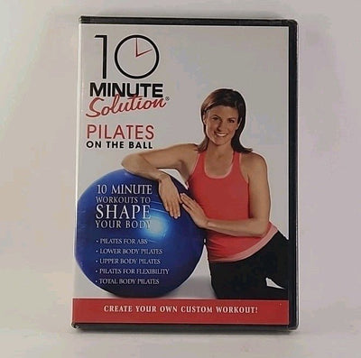 10 Minute Solution Pilates on the Ball DVD Workout Abs Full-Frame USA w1 4301