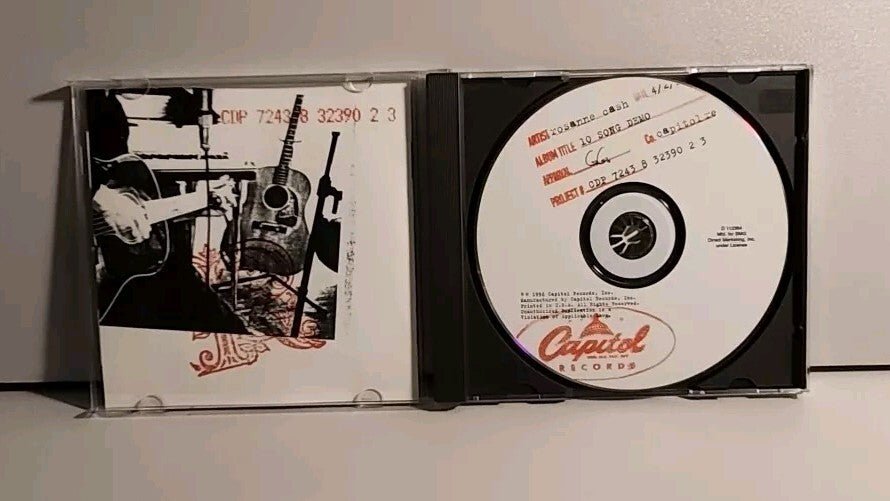 10 Song Demo by Rosanne Cash (CD, 1996) BMG Music Club issue NM - Darktower Media