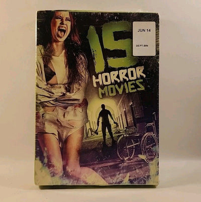 15 Classic Horror Movies 3 DVD Set Over 21 - New / Sealed - Free Shipping