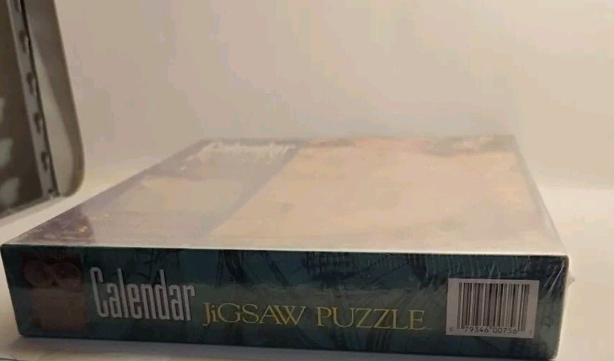 2000 Buffalo Games Old World Calendar 680 Piece Jigsaw Puzzle NEW SEALED 19.5x15 - Darktower Media