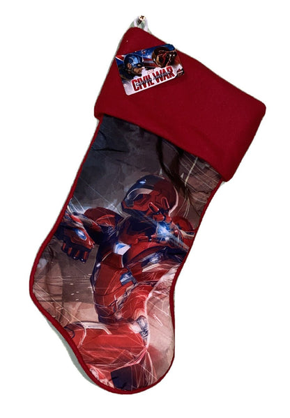 2016 Marvel Captain America Civil War IRON MAN 17 inches Christmas Stockings - Darktower Media