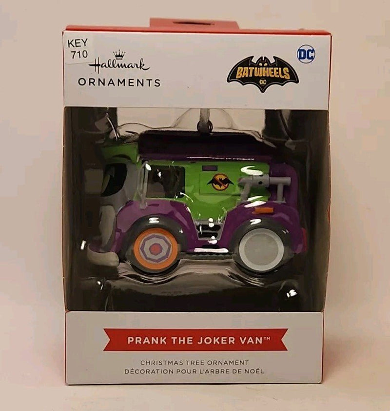 2024 Hallmark Ornament Bat Wheels DC Prank the Joker Van NIB - Darktower Media
