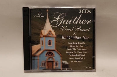 25 Classics of Gaither Vocal Band & The Bill Gaither Trio 2 CD set, 2001 Madacy
