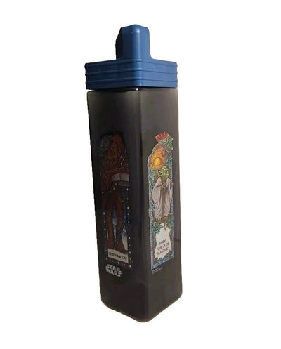 25 Oz Plastic Star Wars Tall Square Water Bottle
