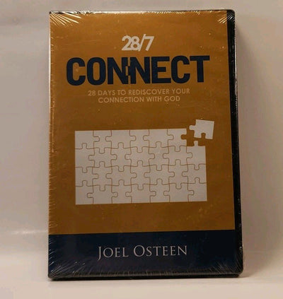 28/7 Connect 28 Days to Connect with God NEW Joel Osteen 4 Disc CD r1s10 1170