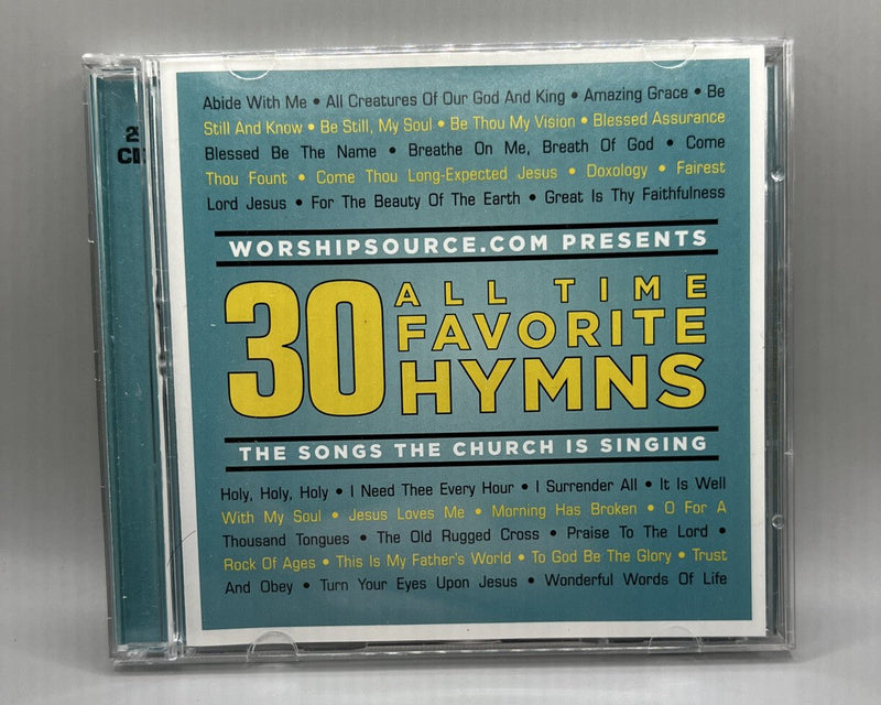30 All Time Favorite Hymns CD Curb USA EUC - Darktower Media