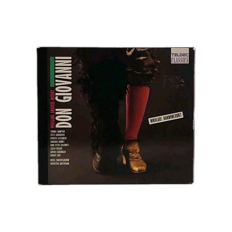 3CD Box Set Mozart - Don Giovanni, Nikolaus Harnoncourt 1989 Germany w1 3774 - Darktower Media