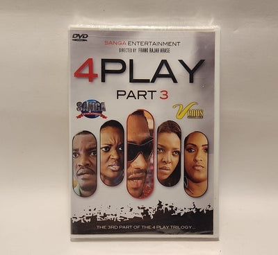 4 Play Part 3 (DVD 2010, Ghana, African Movie) BRAND NEW RARE
