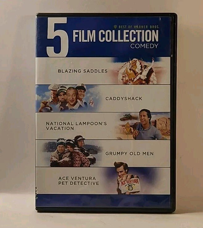5 Film Collection: Comedy (5 DVD, 2013, Warner Bros.) USA - Darktower Media