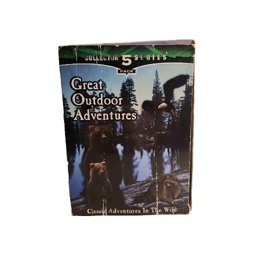 5 Great Family Classic VHS Good Times, Great Outdoor Adventures 1998 - Darktower Media