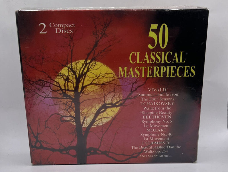 50 Classical Masterpieces (CD, Aug - 1996, 2 Discs, Madacy) Canada - Darktower Media