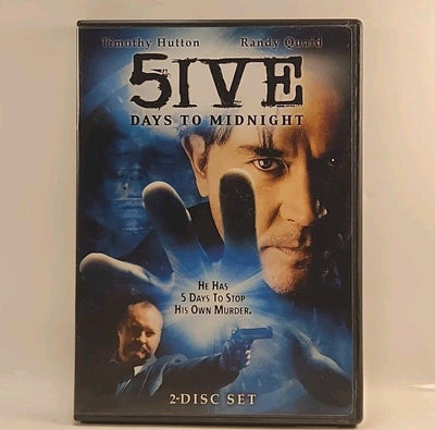 5Ive Days to Midnight (DVD, 2004) Timothy Hutton 2 Discs Hallmark USA w1s3 2414