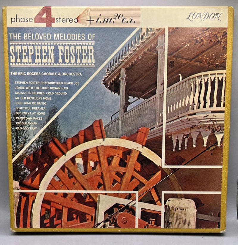 7 - 1/2 ips The Beloved Melodies Of Stephen Foster Eric Rogers. Reel to Reel VG - Darktower Media