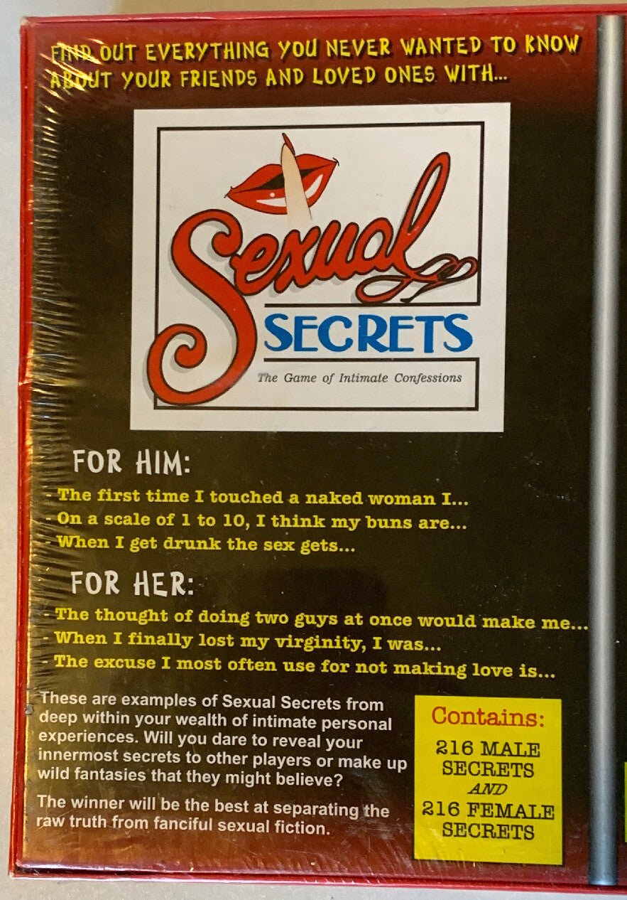 A Box Load Of Adult Party Games 3 Games In 1 Box New Free Shipping ! - Darktower Media