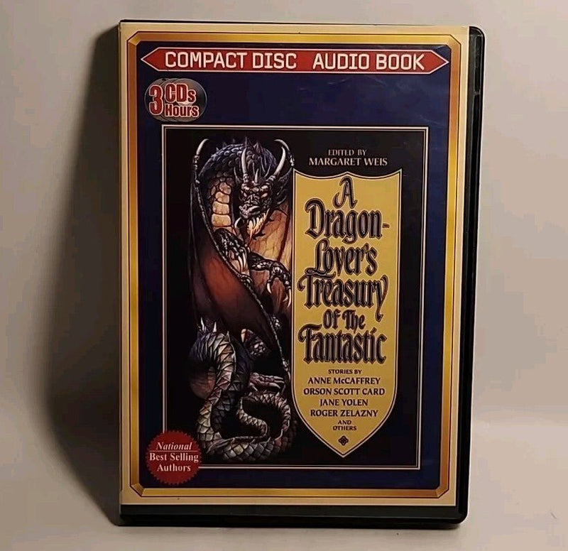 A Dragon - Lover's Treasury of the Fantastic by Margaret Weis (2000, CD Audiobook) - Darktower Media
