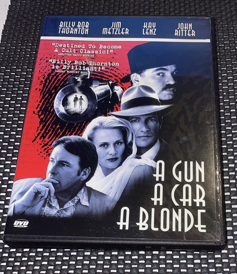 A Gun a Car a Blonde DVD1997 JOHN RITTER FREE SHIPPING Near Mint - Darktower Media