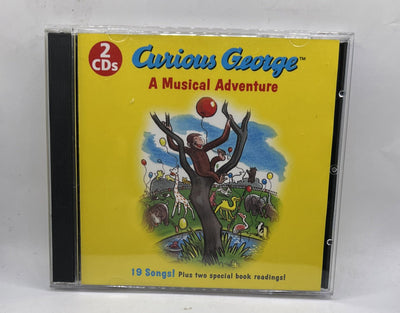 A to Zoo/Playtime Songs by Curious George (CD, Aug-2006, Baby Genius) USA NM