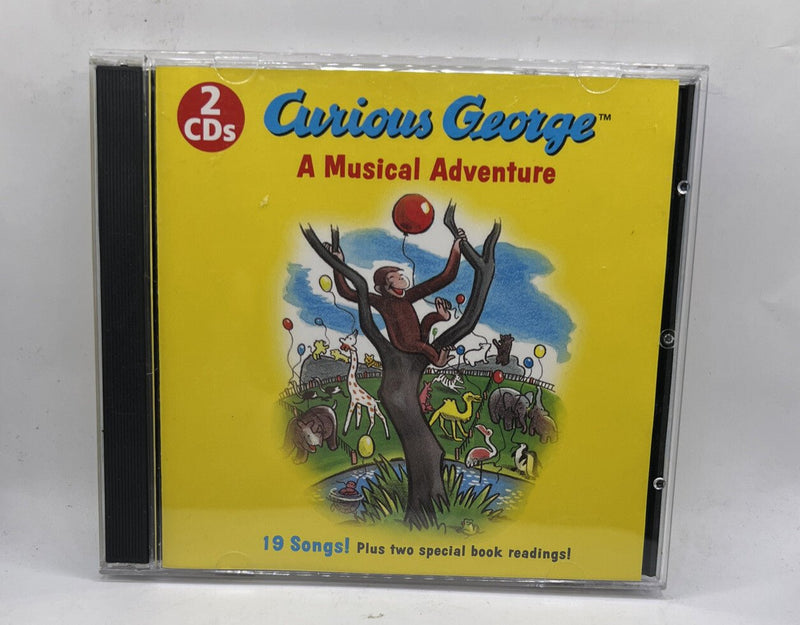 A to Zoo/Playtime Songs by Curious George (CD, Aug - 2006, Baby Genius) USA NM - Darktower Media