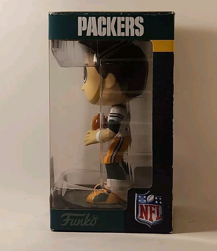 AARON RODGERS Green Bay Packers 2016 Funko WOBBLERS Bobblehead Light Box Wear - Darktower Media